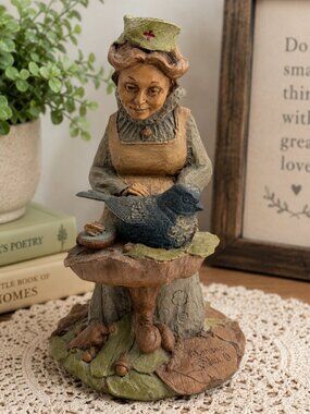 VTG Tom Clark Florence Nurse Gnome Figurine 1986 Cairn Studios Resin Collection
